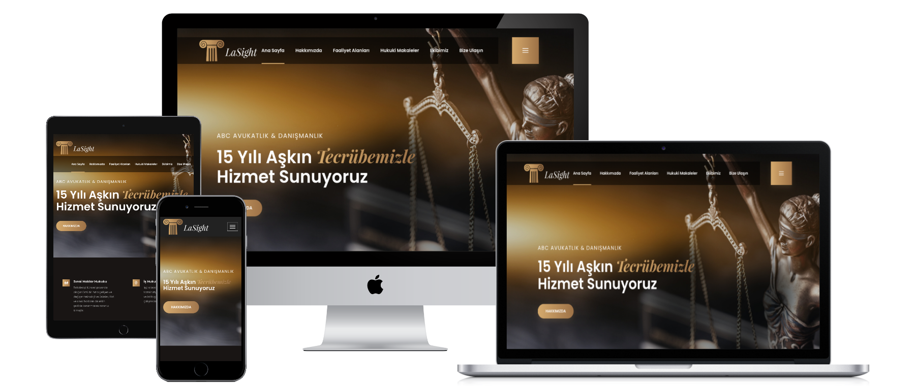 Avukat Hukuk Sitesi Yazılımı Scripti Eylem Yazılım